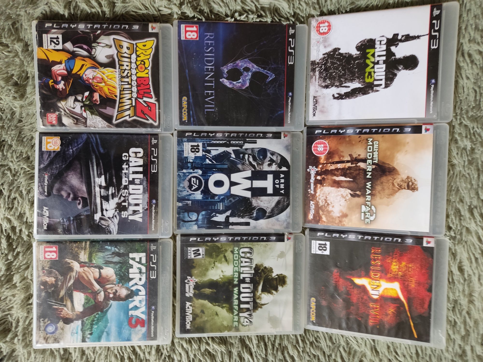 Колекція PS3 дисків до playstation-3