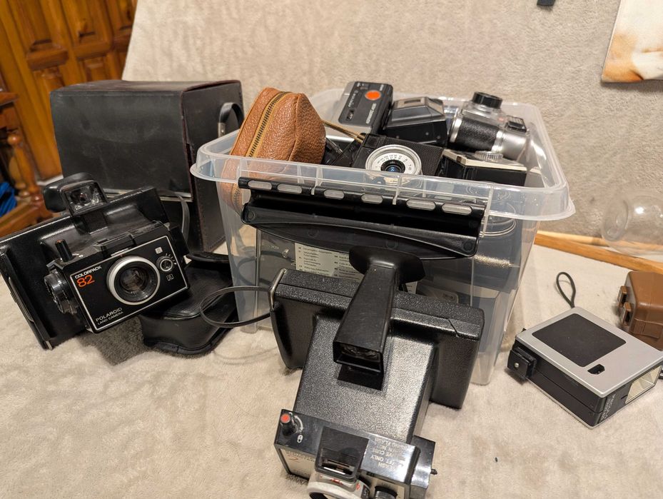 Aparaty analogowe zabytkowe vintage