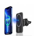 ŁADOWARKA BEZPRZEWODOWA 15W UCHWYT samochodowy kratka iphone mag safe