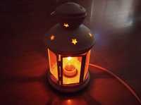 Лампа свеча неоновое пламя крафт