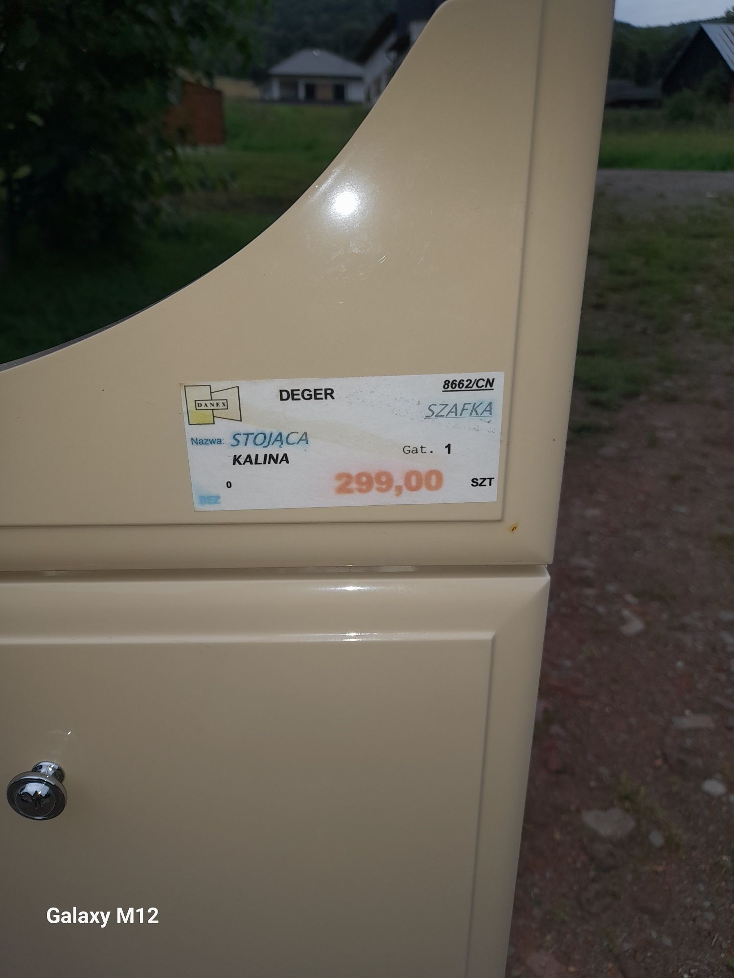 Szafka łazienkowa podumywalkowa 45x80 Beż