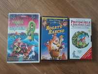 Zestaw kaset VHS Podróż w głąb ziemi Rogate ranczo Przyjaciele z zielo