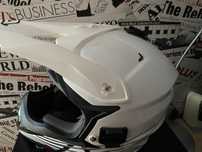 Kask na cross   Biały