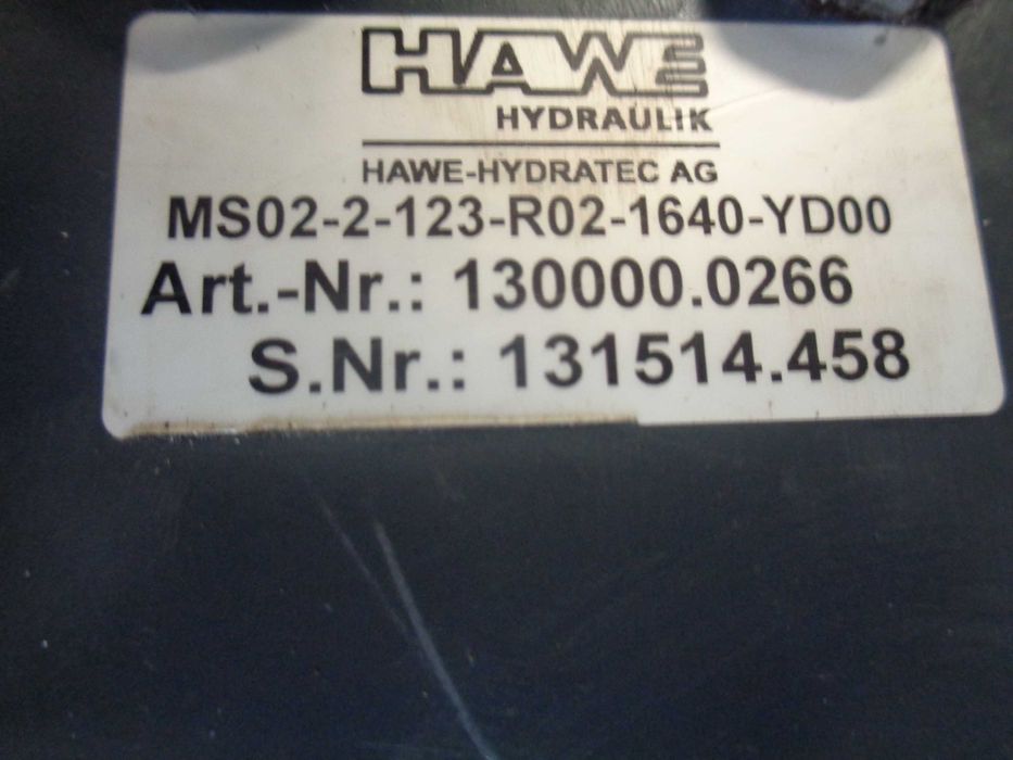 Hydromotor silnik hydrauliczny jazdy POCLAIN MS02-2-123-R02 / A529682