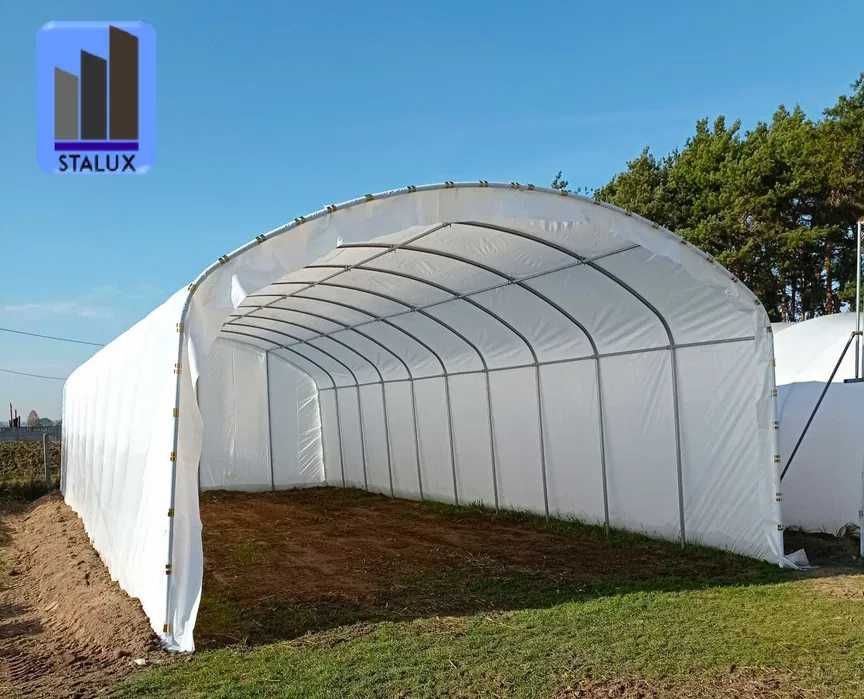 Hala Namiotowa Łukowa Rolnicza Magazyn na Bale Wiata Tunelowa 7.5x4x15