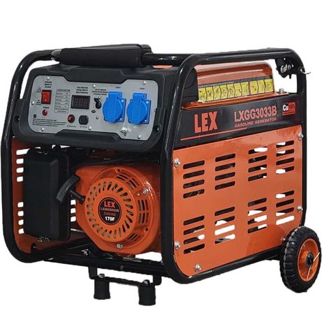 Генератор бензиновий (Генератор бензиновый) LEX LXGG3033B 3.3 кВт мідь