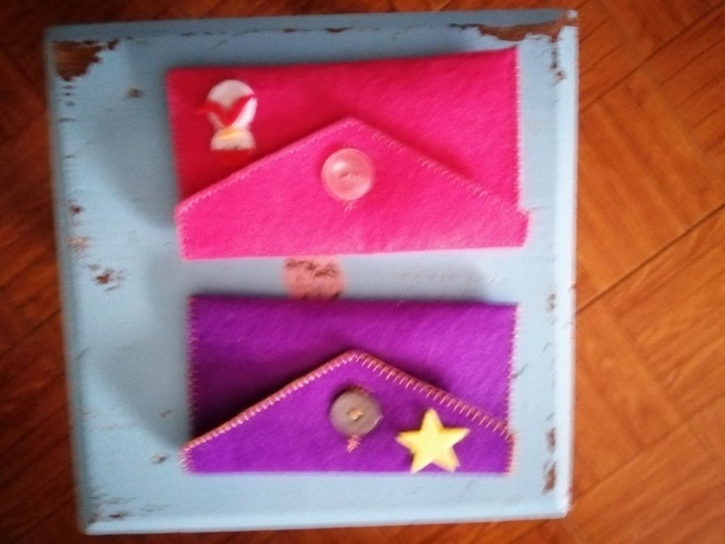 Bolsas e estrelinha para meter velas