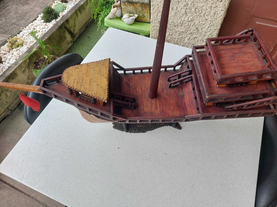 Barco madeira decoração