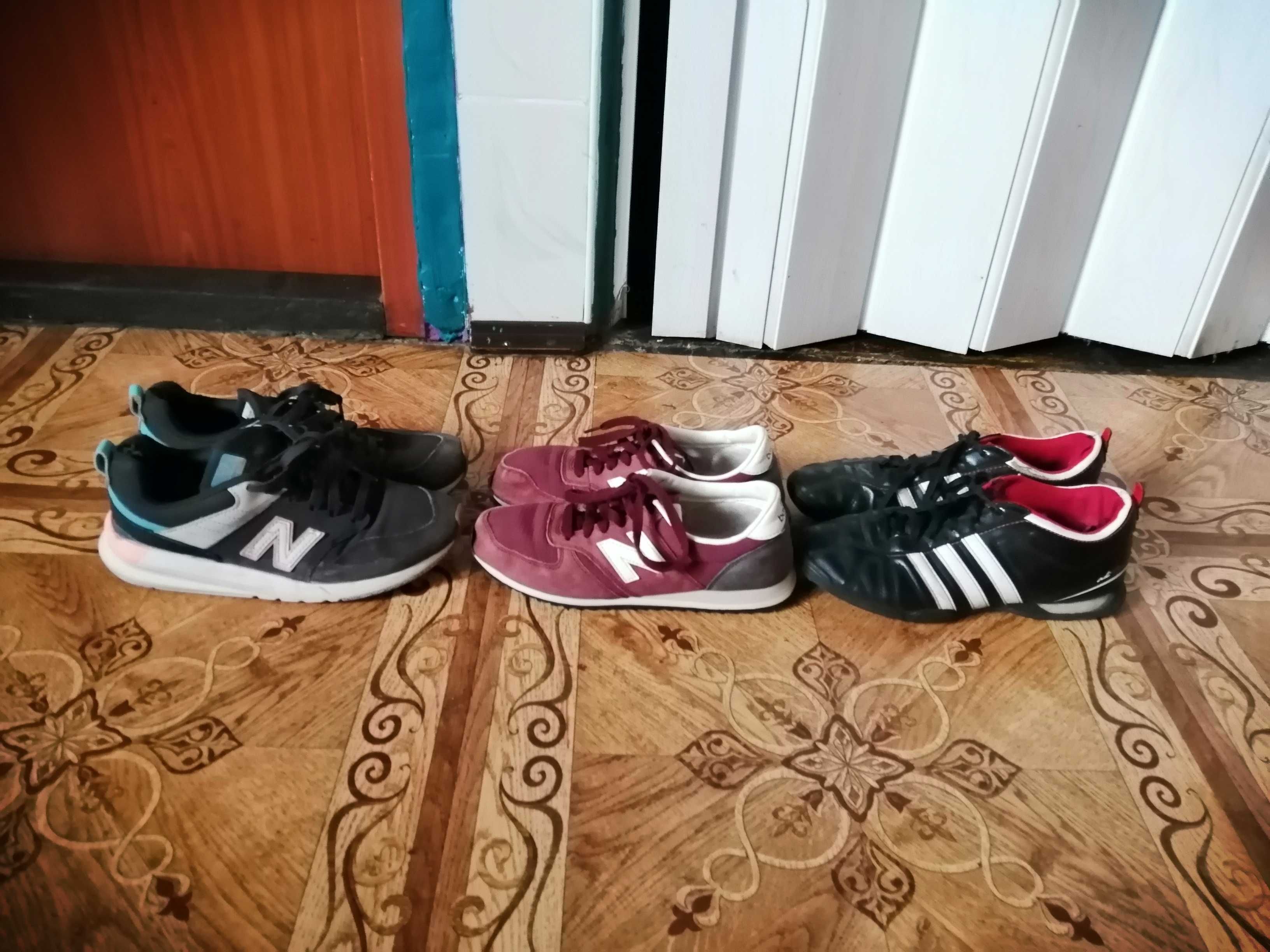 3 pary butów Adidas i New Balace roz 38 wysłka gratis