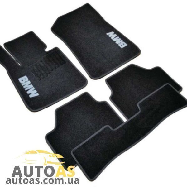 Ворсові коврики в салон BMW/БМВ F20/F32/E87/E36/E90/E53/E46/F30/F34