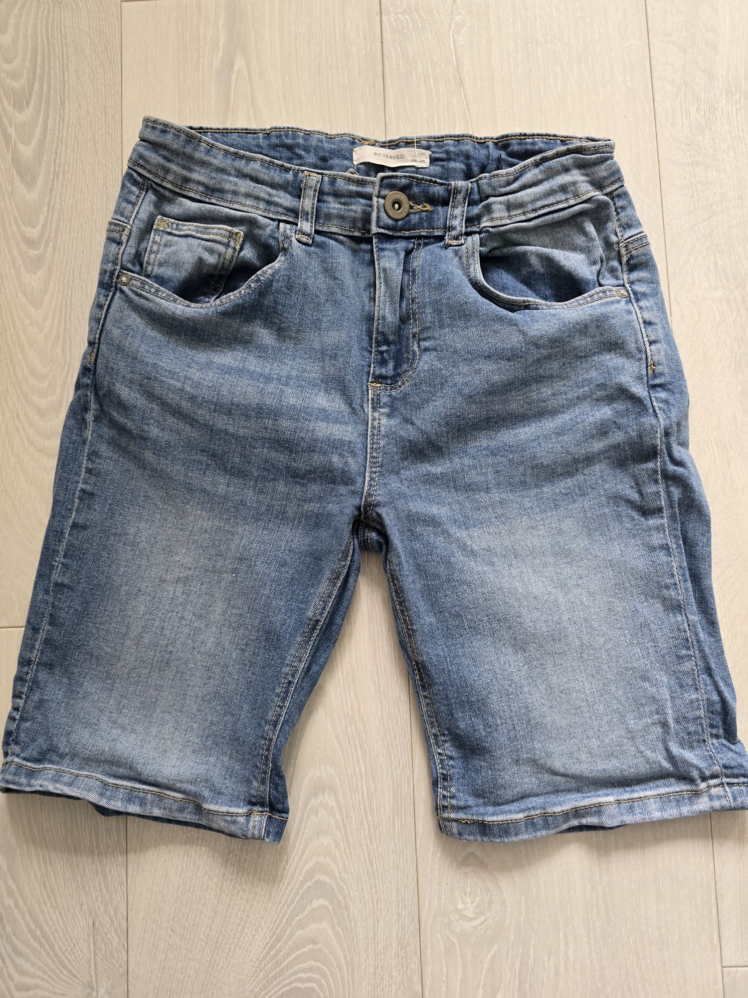 Spodenki jeans RESERVED r. 146