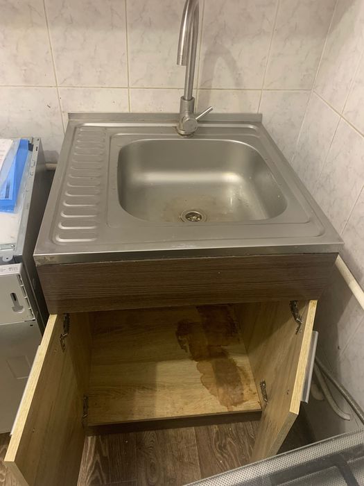 Шафа кухонна з мийкою