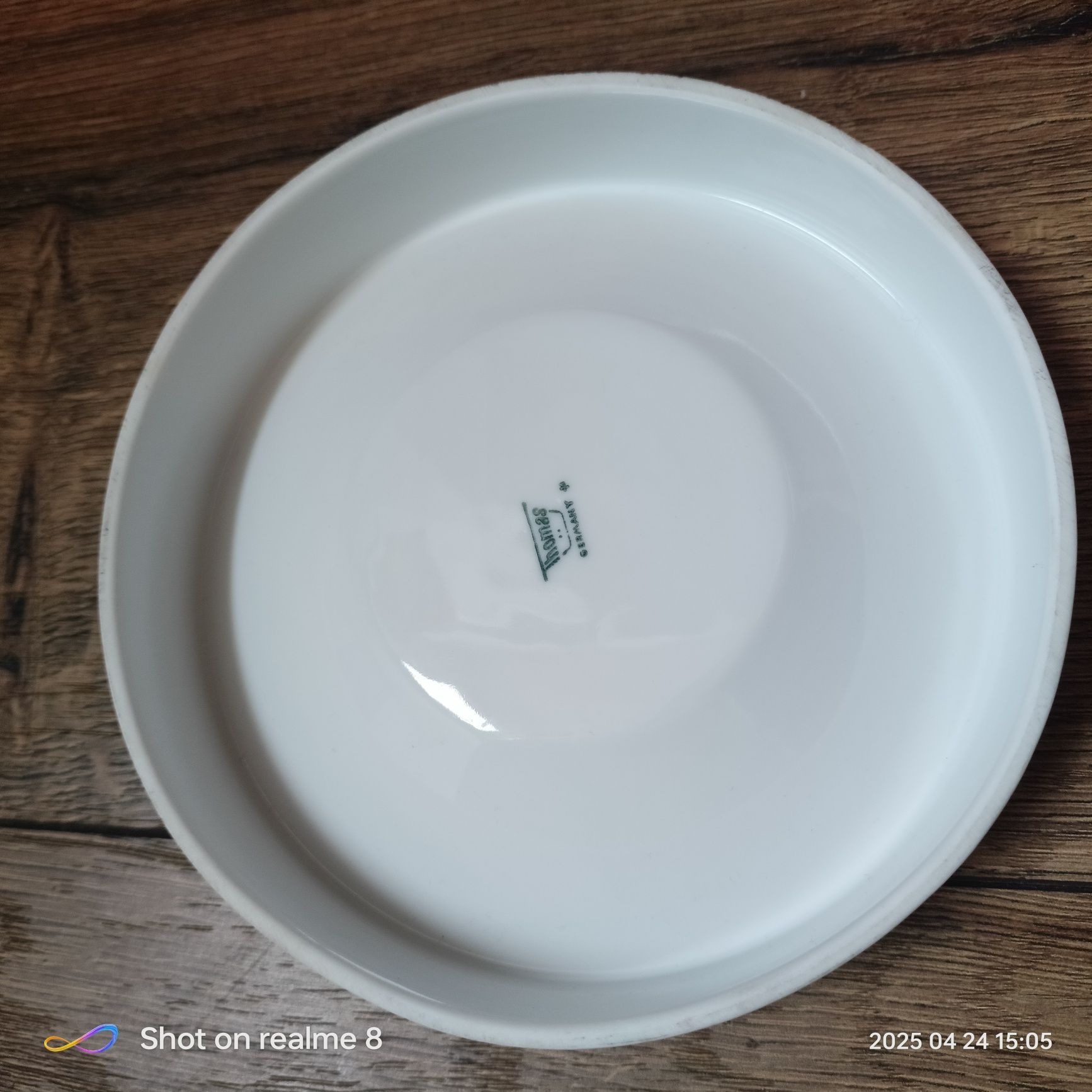 Popielniczka porcelanowa Thomas Germany – edycja z lat 80. dla statków