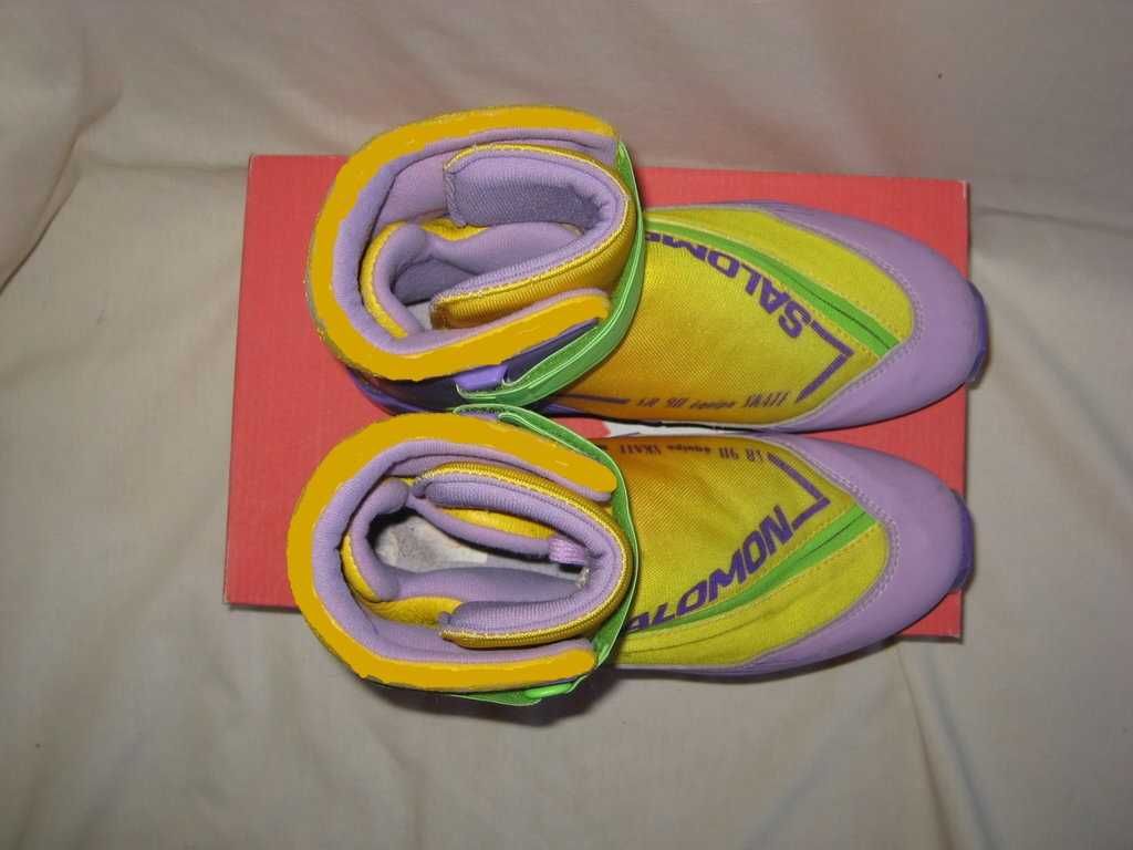 Ботинки лыжные Горнолыжные Salomon США 38-39 размер,стелька 24,5 см