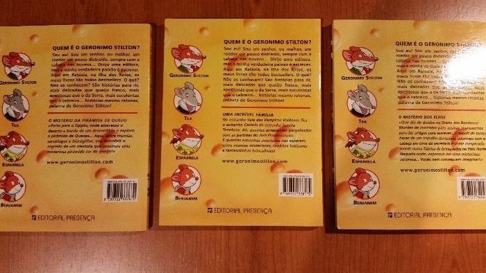 IMPECÁVEIS| Vários Livros Geronimo Stilton| Plano Nac Leitura