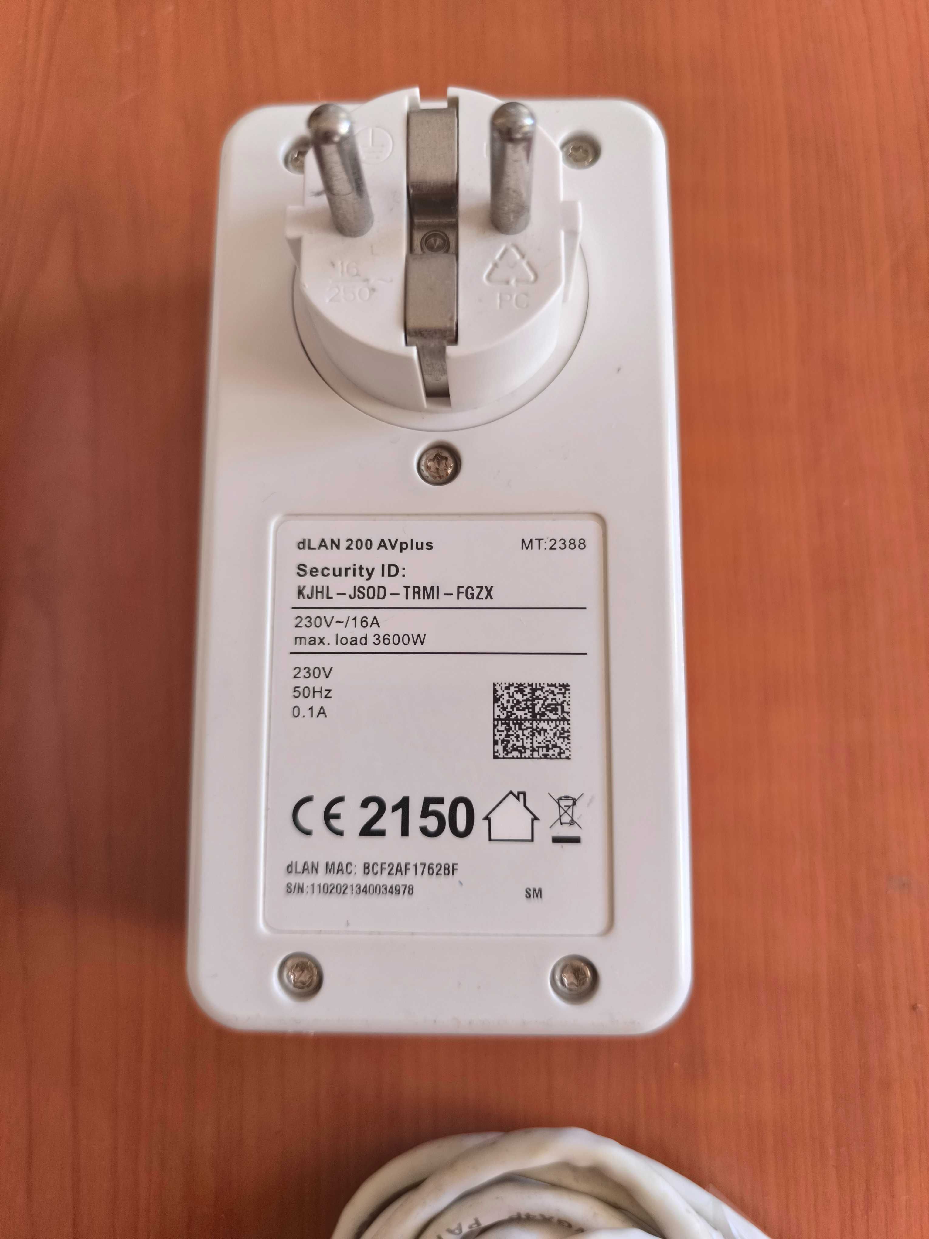 Liveplug CPL DEVOLO dLAN 200 AVplus - Devolo