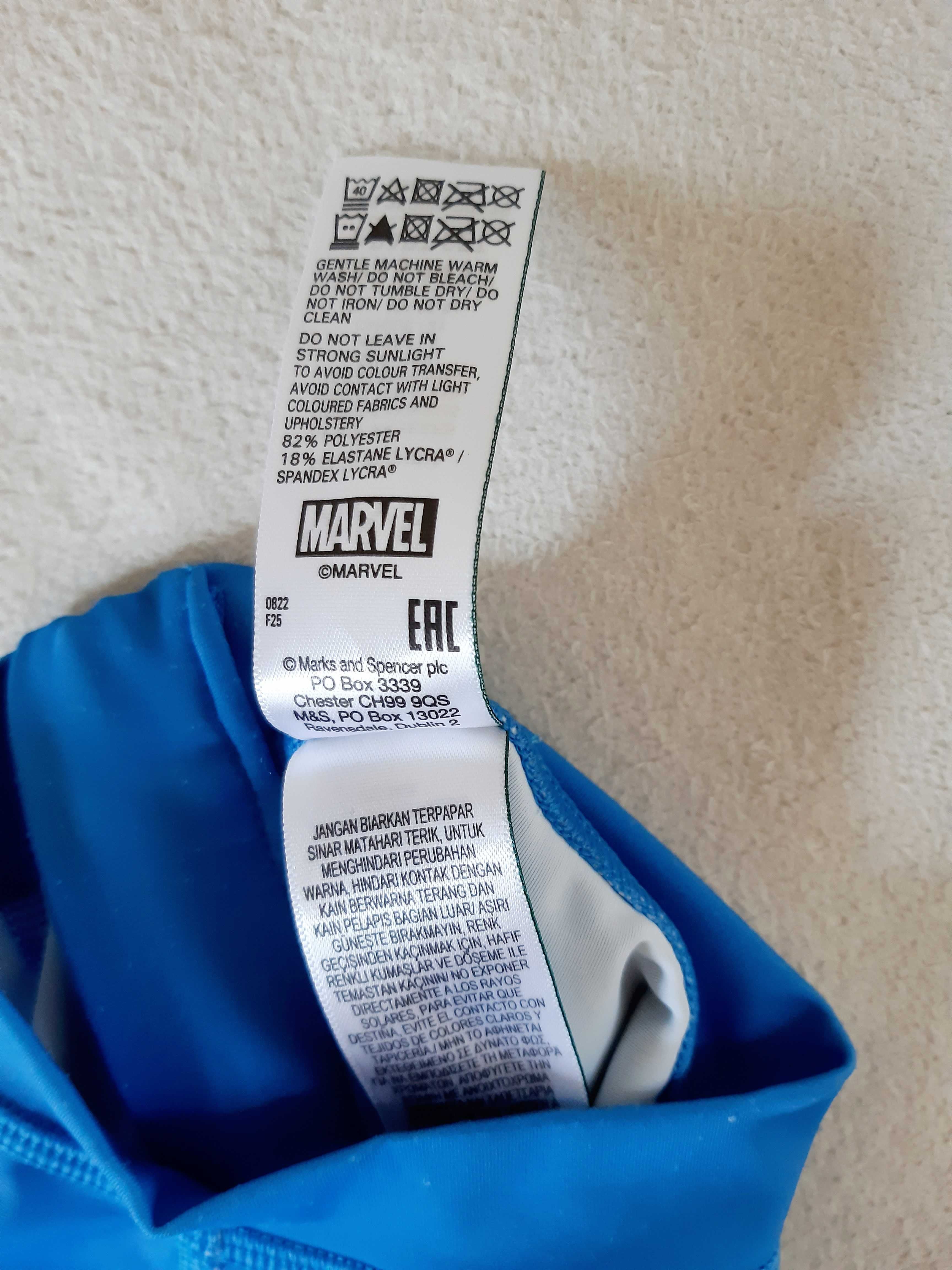 Koszulka Spiderman do kąpieli, na plażę t-shirt uv bluzka do pływania
