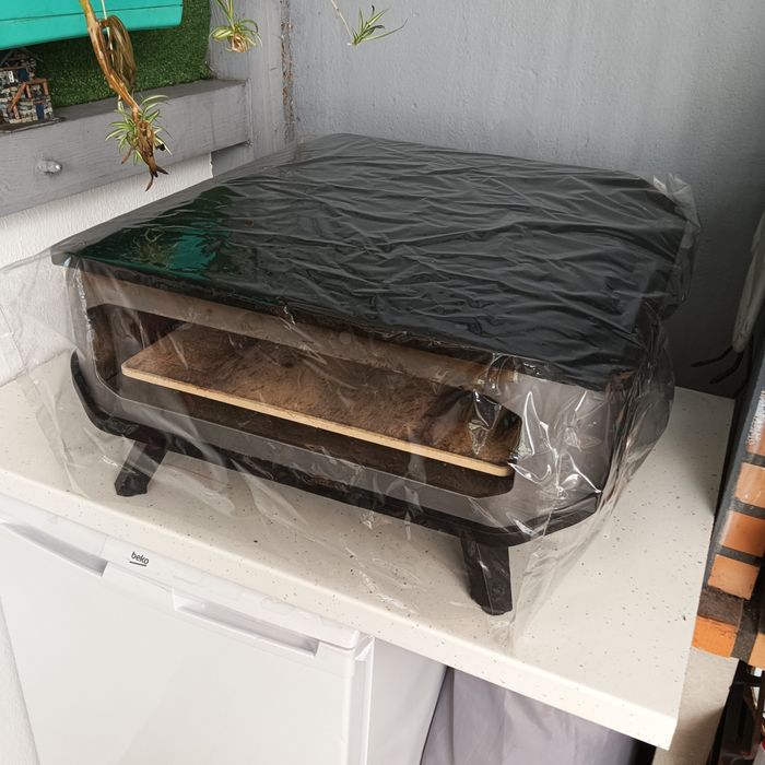 Forno p pizza a gás+2 pedras