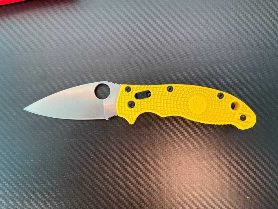 Ніж Spyderco Manix 2 Lightweight Salt MagnaCut Yellow