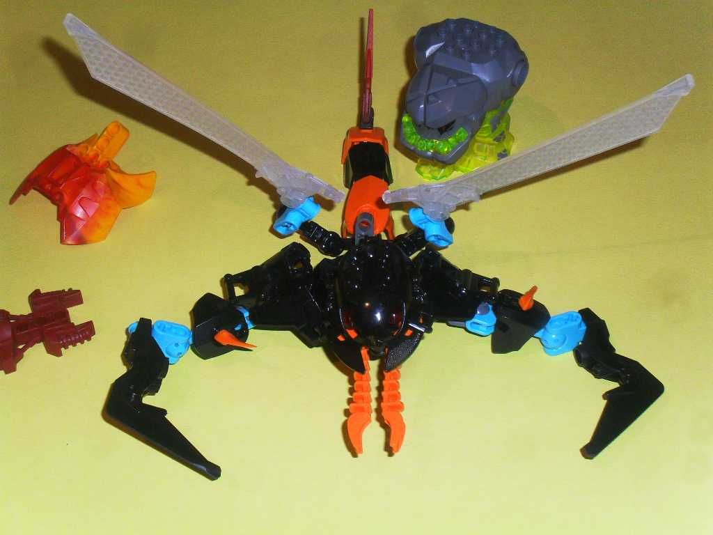 Lego city factory skorpion skalniak monster trol unikat