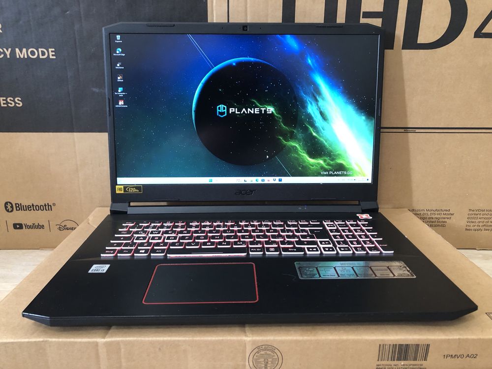 Acer Nitro 5 17,3 120Hz/i5/RTX 3060 6GB/SSD