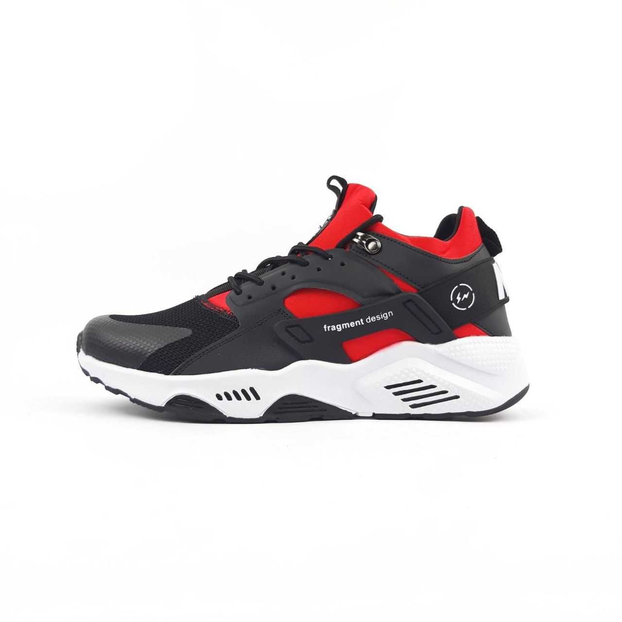 Чоловічі кросівки Nike Air Huarache Чорні з червоним 11155 ГАРНА ЦІНА