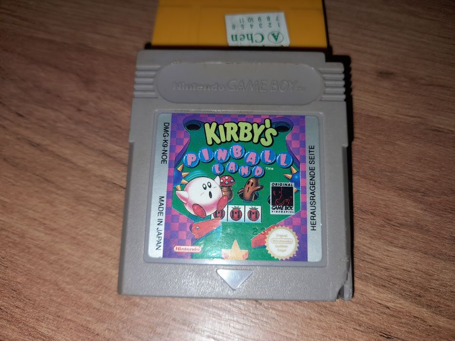 Kirby pinball land nintendo gameboy classic pal