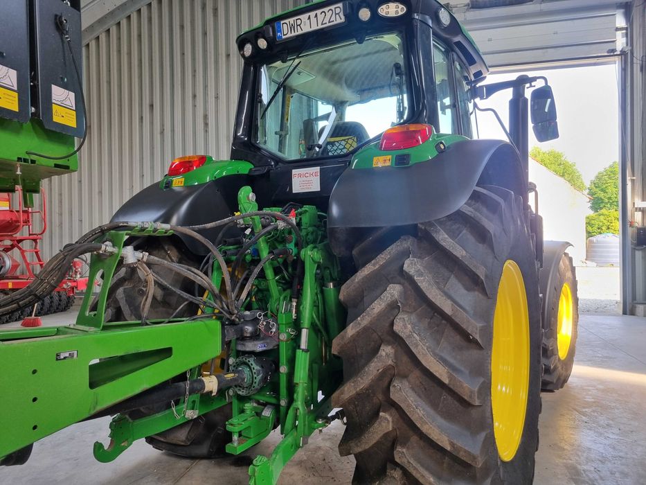 john deere 6155m auto quad pod gps autotrack 172KM 638mtg jak nowy