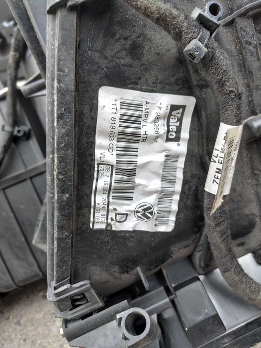 Корпус печки (без кондиционера) VW,Volkswagen Caddy Кадди