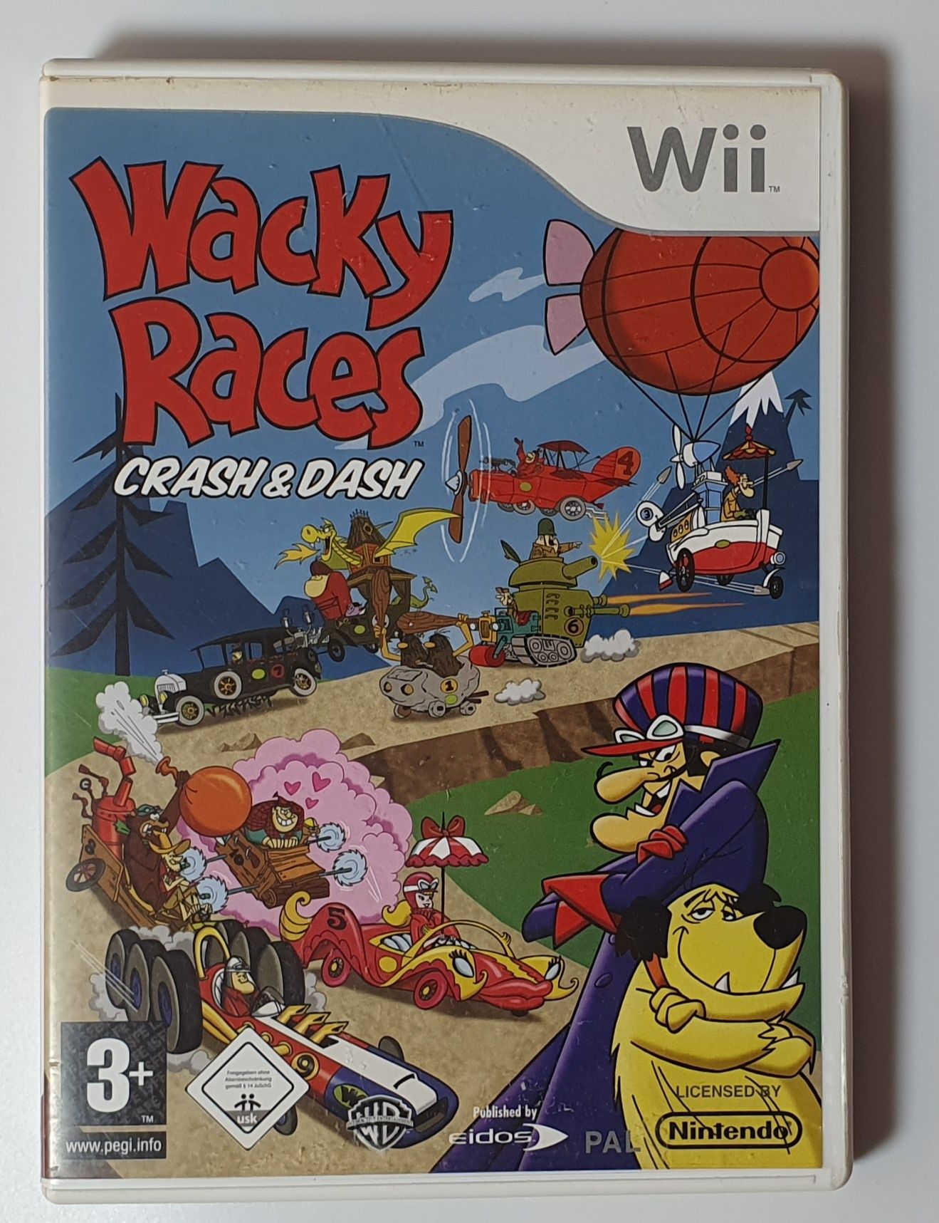 "Wacky Races Crash and Dash" Nintendo Wii wersja angielska