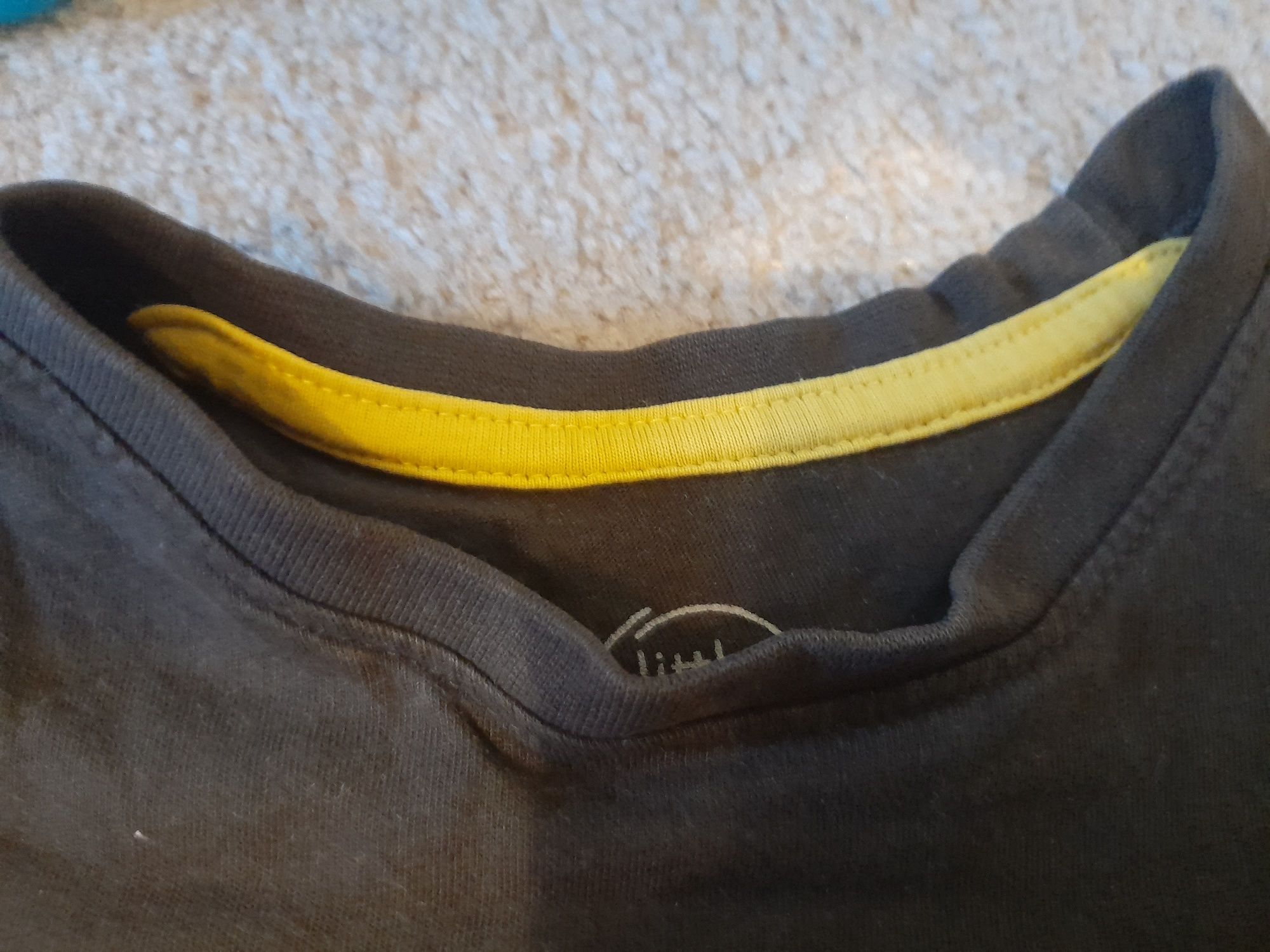 Koszulka T-shirt na krótki rękaw 110 czarny Animals