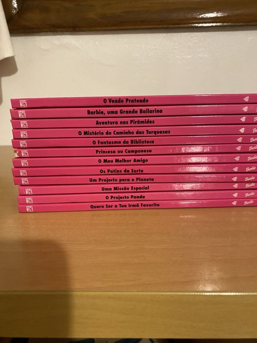 Conjunto de livros Barbie