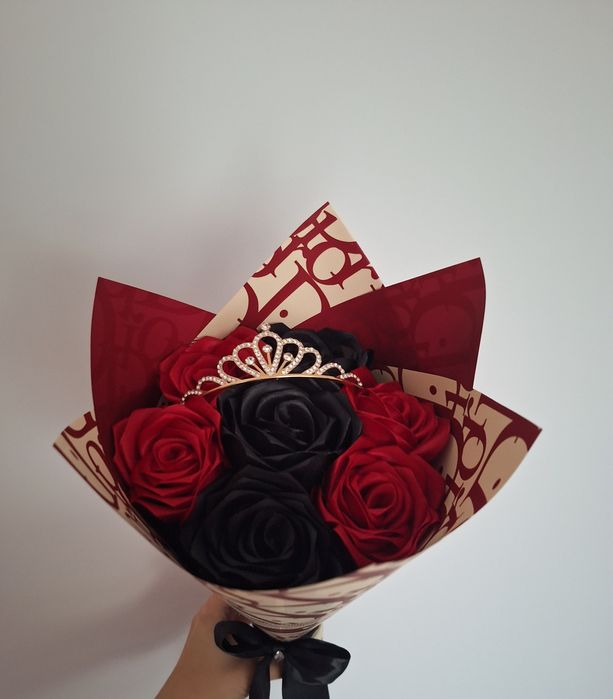 Bukiet wiecznych róż