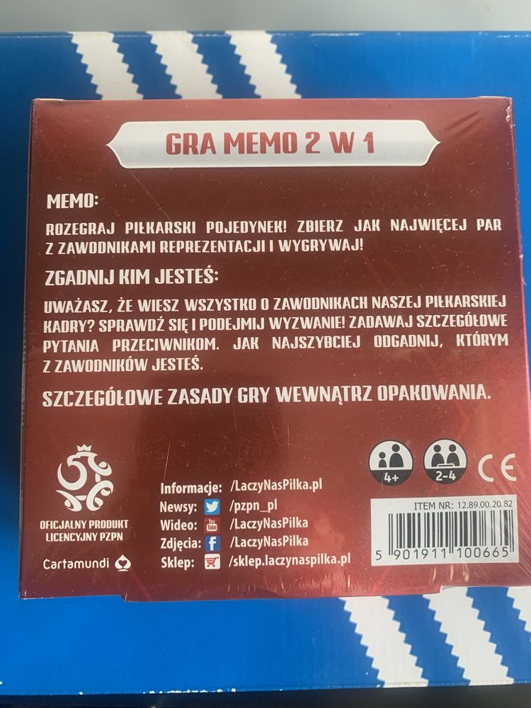 Gra Memo 2W1 - Polska