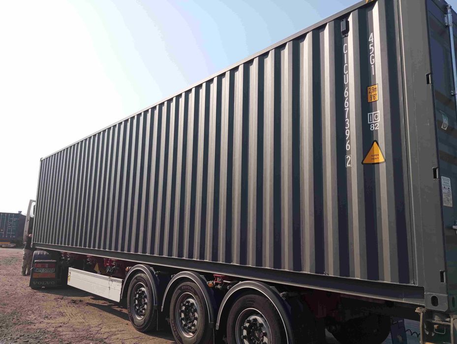 Kontener morski magazynowy 40'HCOW podwyższany NOWY