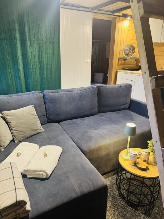 Domek sauna kominek las - tylko dla dorosłych