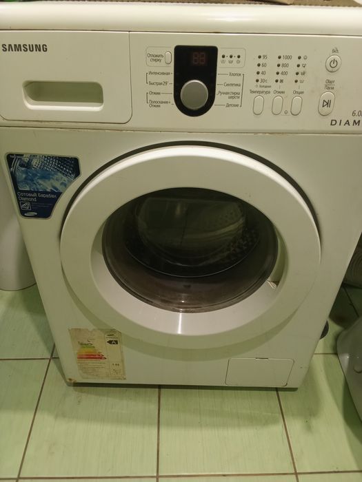 Пральна машина Samsung diamond  6кг на зап.частини