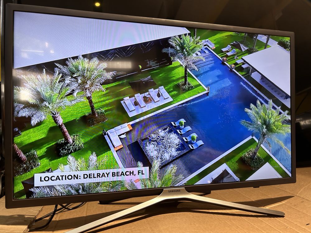 Телевізор 32” Samsung UE32M5500AUXUA, Smart TV, голововий пульт.