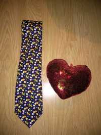Zestaw świąteczny na prezent poduszka i krawat Simpson
