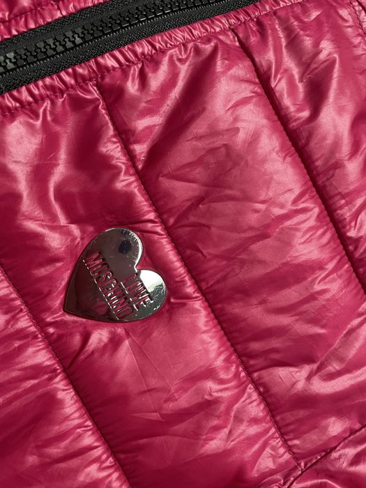 Женская Курточка Микропуховик Love Moschino Оригинал S-M Luxury