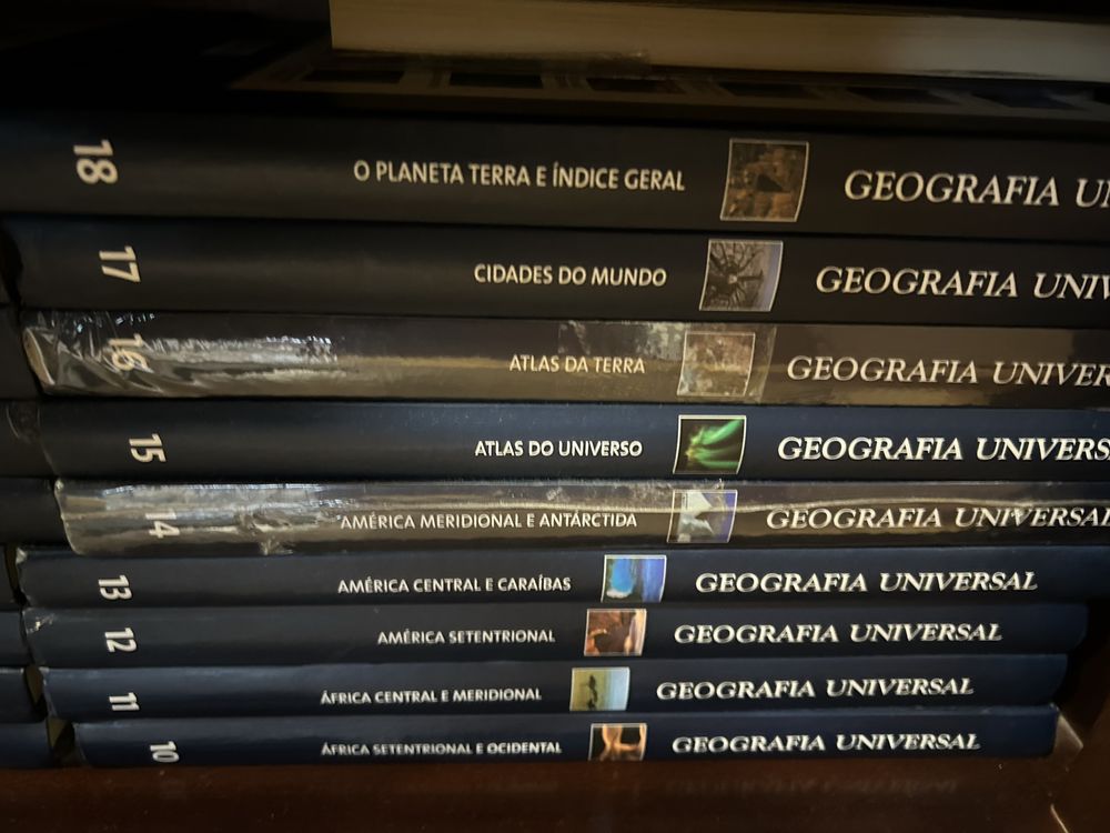 Geografia Universal - Enciclopedias - 18 volumes