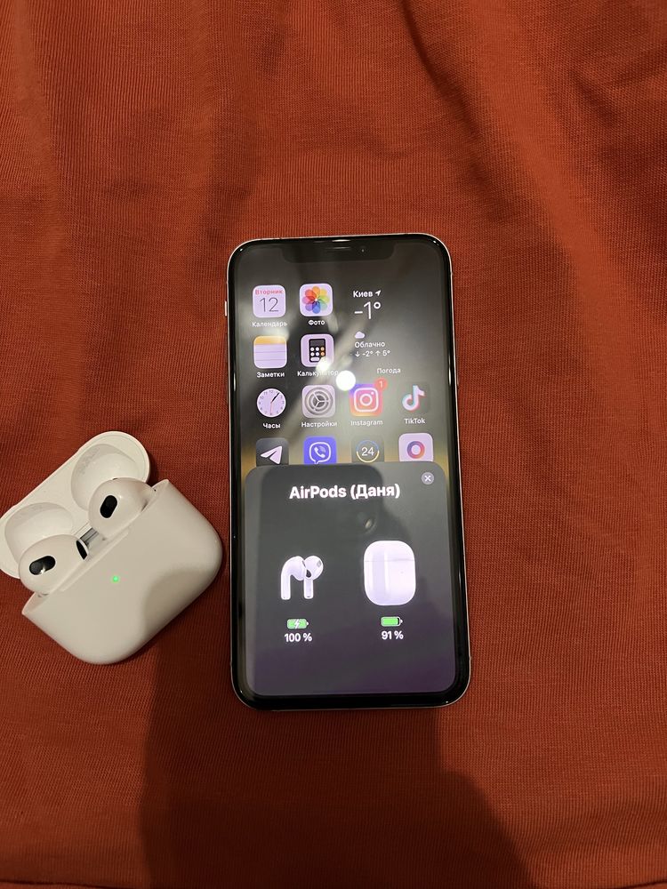 Iphone XS 64 і AirPoda 3