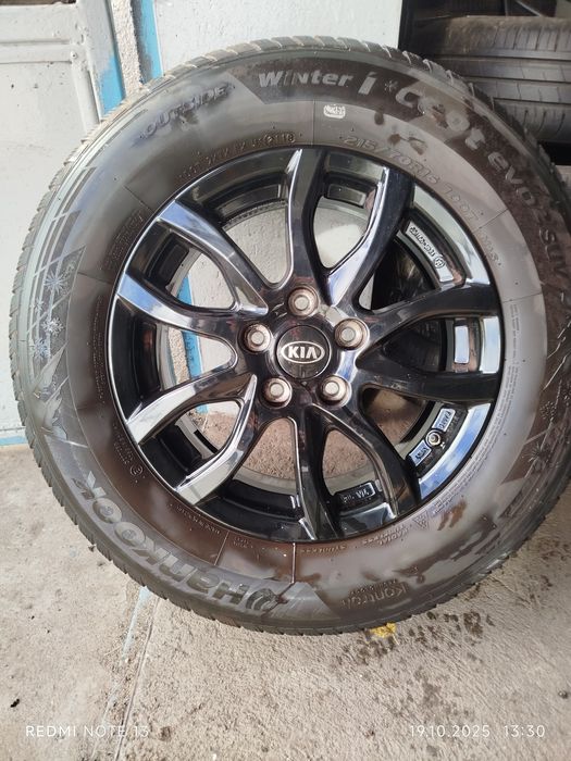 Koła Alu Kia Cee'd Venga 6,5Jx16(5x114,3,ET42)+Opony Hankook 215/70/16