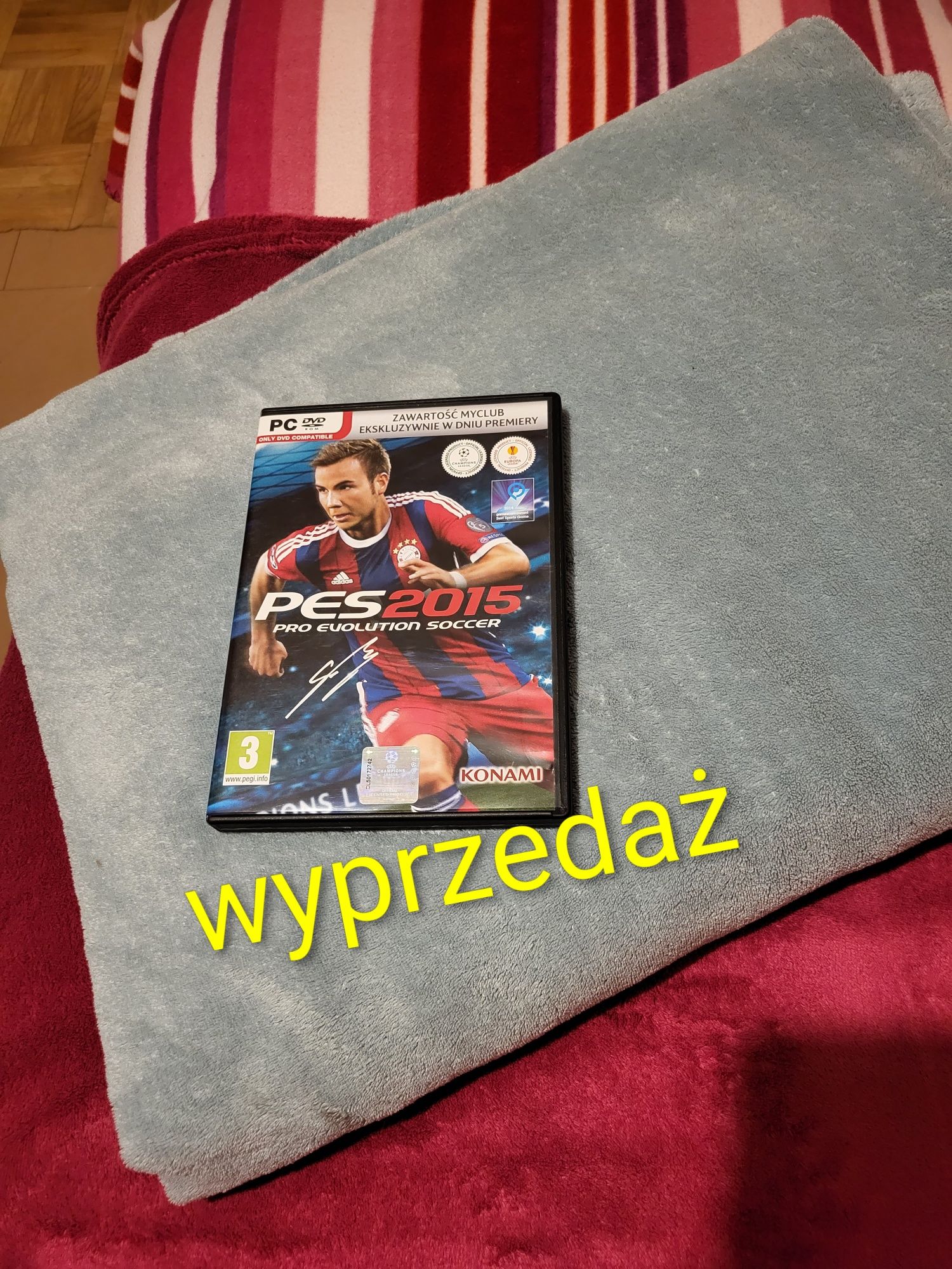 Kolekcja. Gra Pro Evolution Soccer pes 2015. PC DVD.