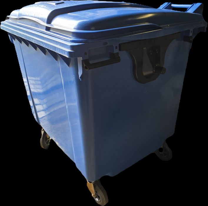 kosz na śmieci pojemnik 240L 120L czarny śmietnik 1100L niebieski