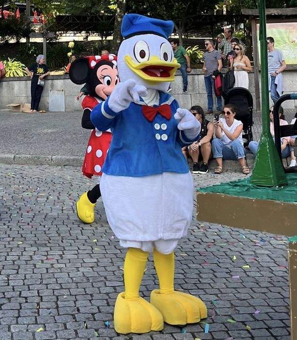 Mascote Pato Donald (Venda)