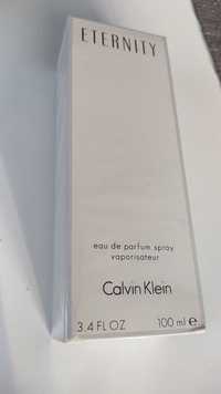 Calvin Klein Eternity 100ml EDP ZAFOLIOWANE  perfumy damskie