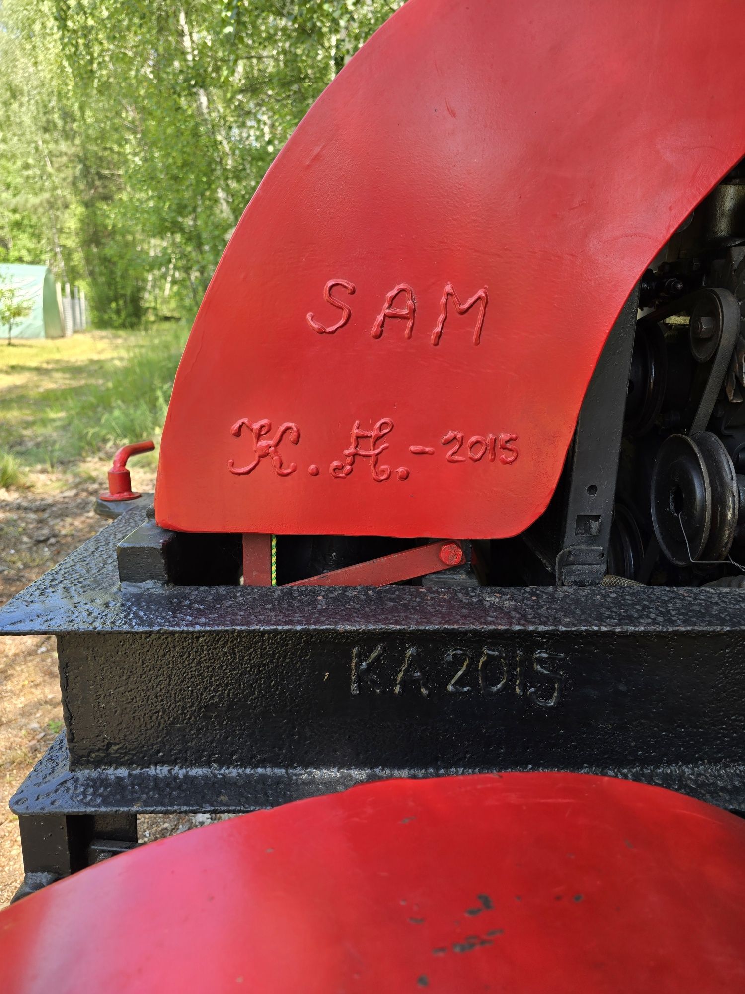 Ciągnik SAM samoróbka