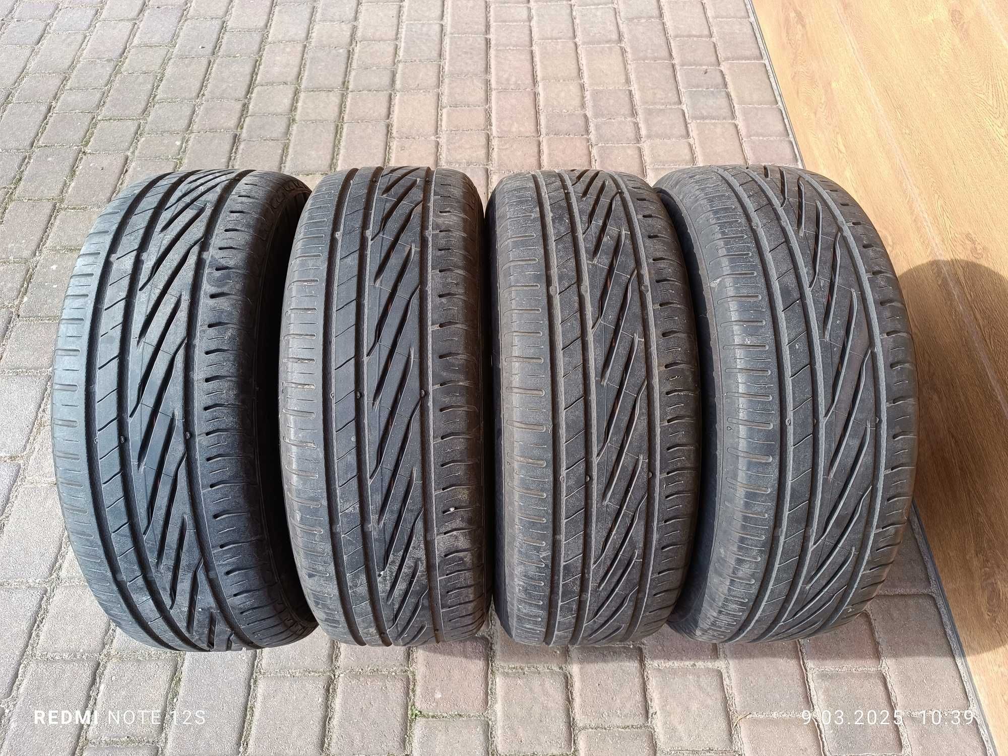 Koła felgi R16" Audi A4 / A6 alu 205/55R16 Uniroyal Rainsport 5