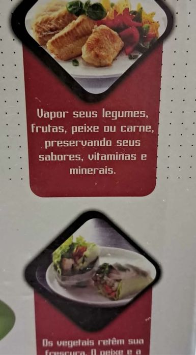 Acessório para cozer a vapor